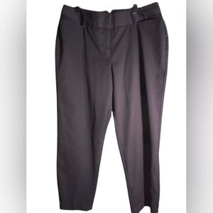 Express Womens  Black Dress Pants Pockets Size 10 Formal Workwear Office Party